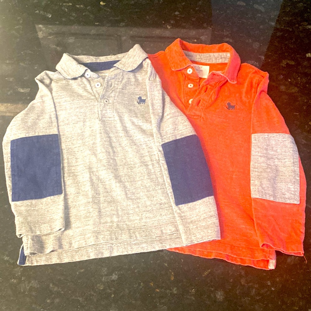 Mini Boden Polo Shirt - Set of 2